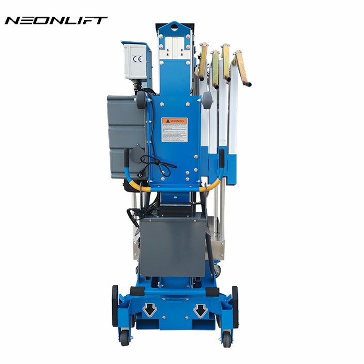 Single-mast Aluminum Platform