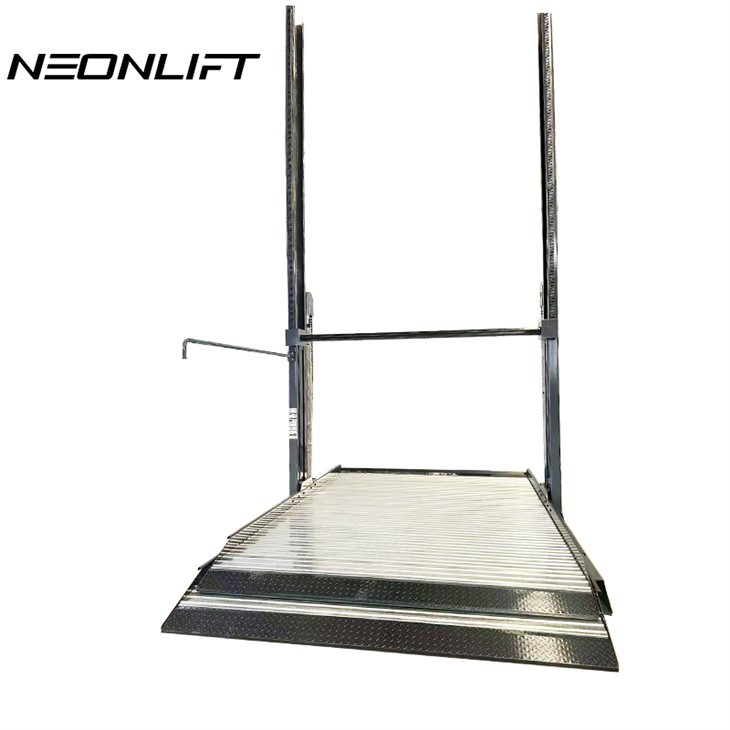 Hydraulic Two Post Parking Lift For 3 Cars