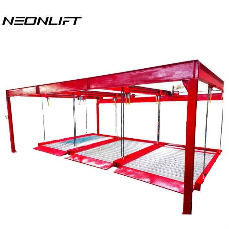 Smart Multi Level Puzzle Parking System