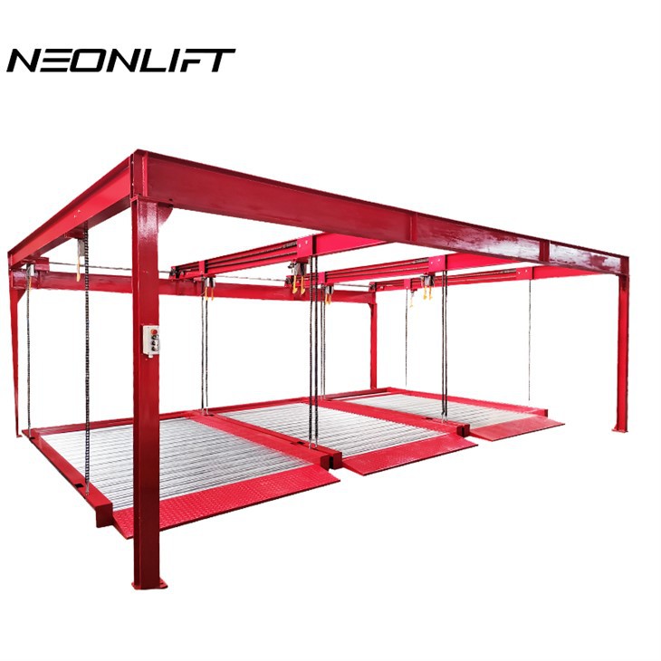 Smart Multi Level Puzzle Parking System